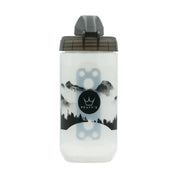 PEATY'S Borraccia TWIST 450ml Nero set + Bike Base
