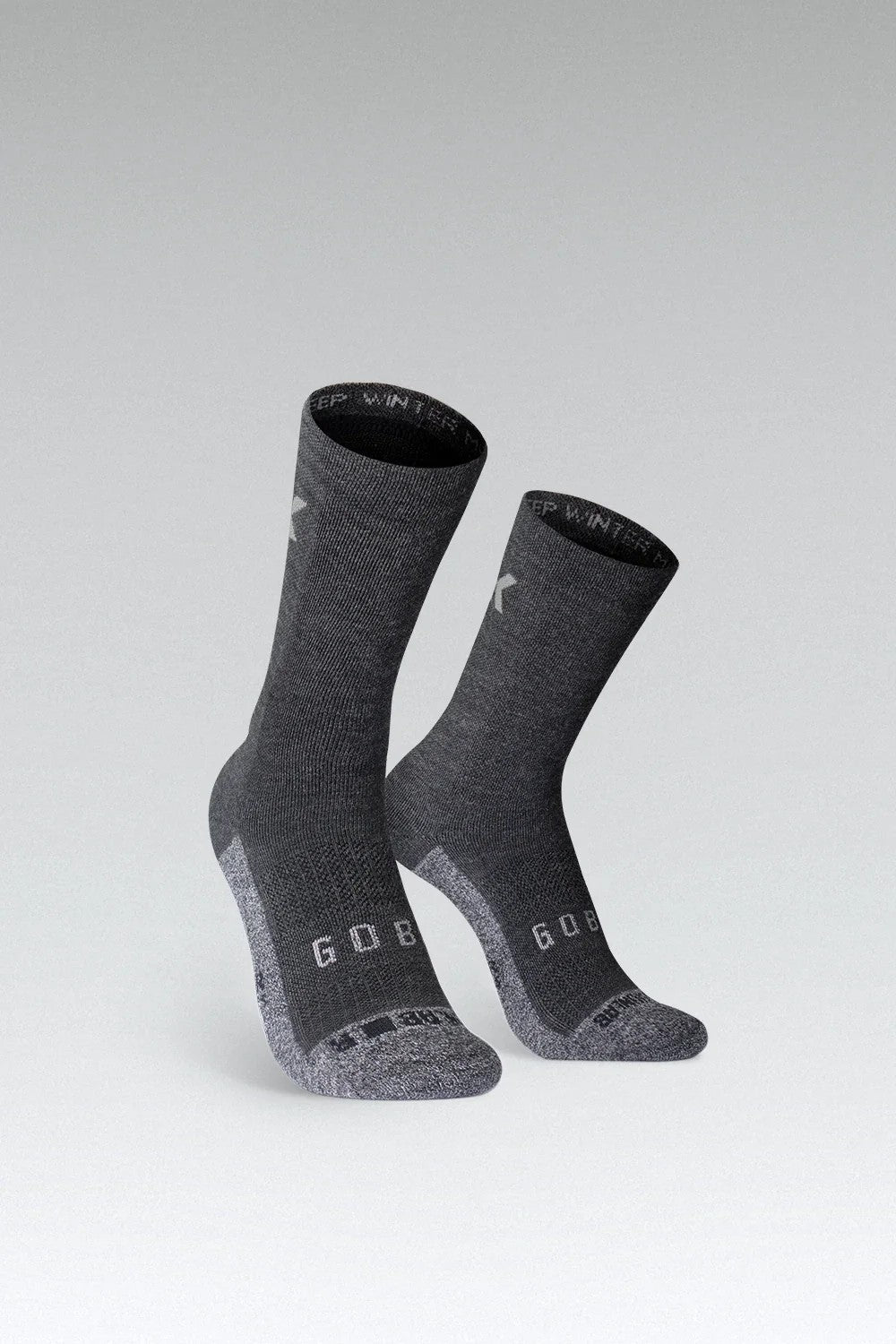 GOBIK Calzini Invernali UNISEX Deep Winter Merino Iron