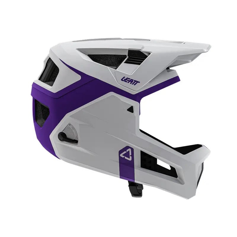 LEATT Casco Integrale MTB Enduro 4.0 Grigio-Viola