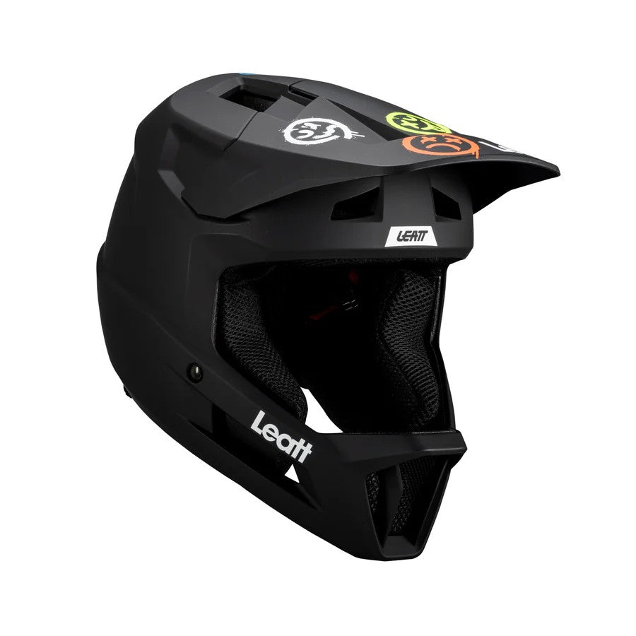 LEATT Casco Integrale MTB Gravity 1.0 JUNIOR Black