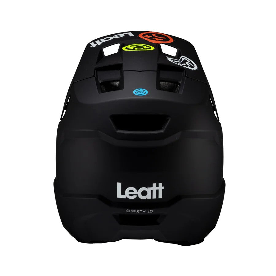 LEATT Casco Integrale MTB Gravity 1.0 JUNIOR Black