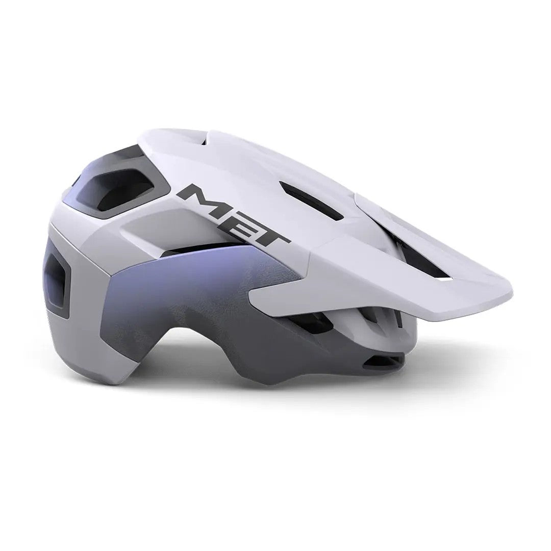 MET Casco MTB Revo Bianco-Lillà