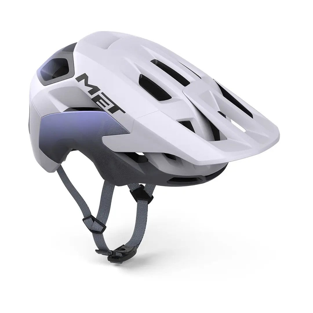 MET Casco MTB Revo Bianco-Lillà
