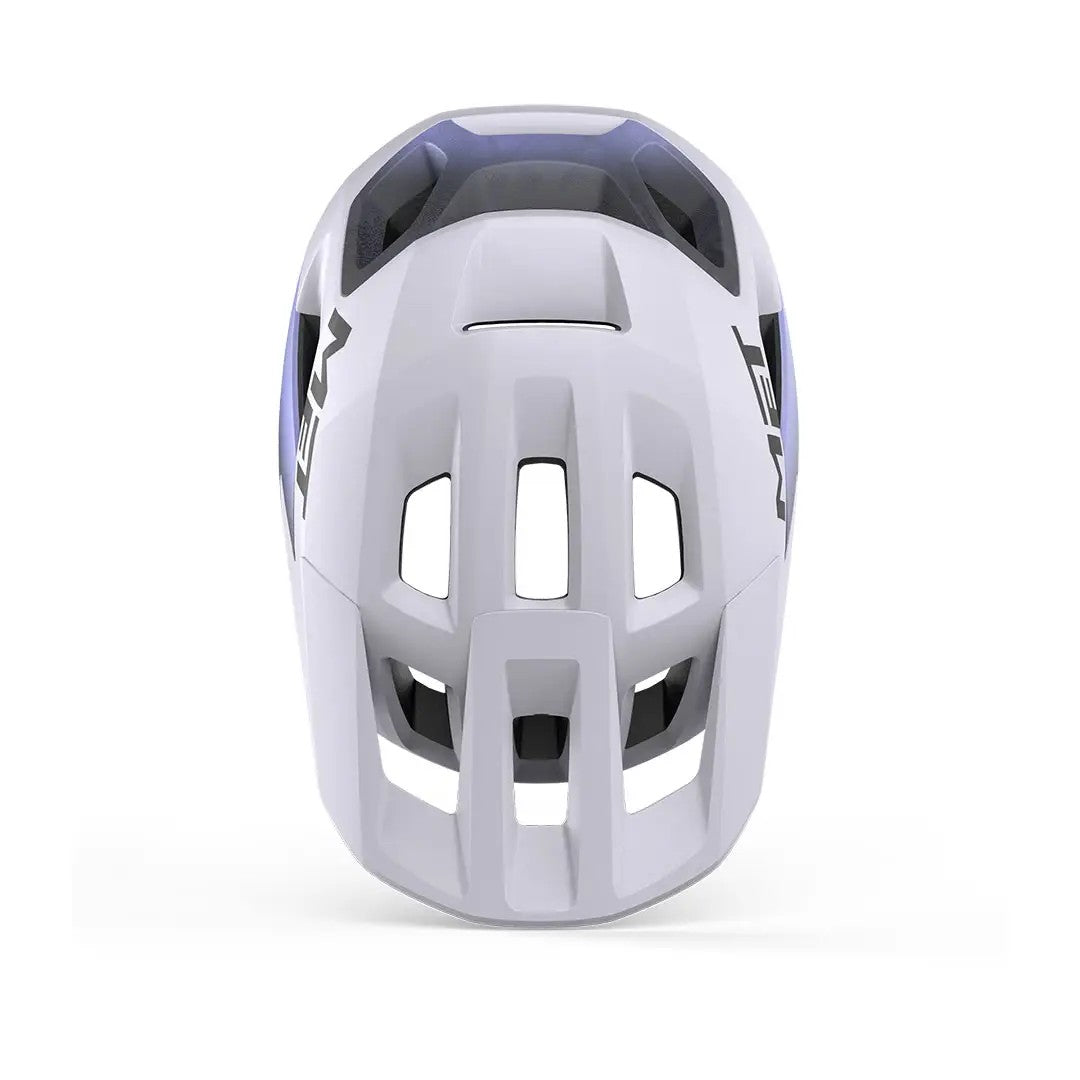 MET Casco MTB Revo Bianco-Lillà