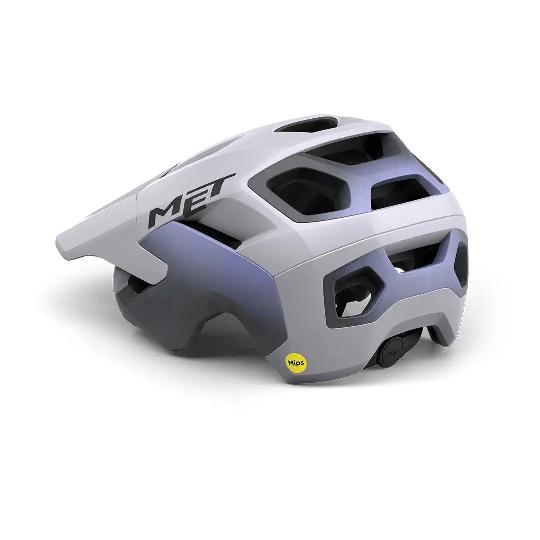 MET Casco MTB Revo Bianco-Lillà