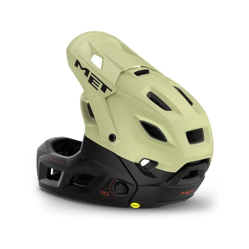 MET Casco Integrale MTB Parachute MCR Pistacchio