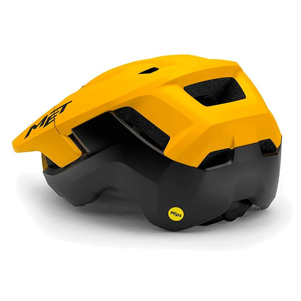 MET Casco MTB Terrae Giallo-Nero