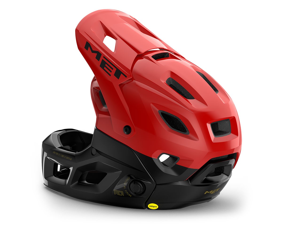 MET Casco Integrale MTB Parachute MCR Fusion Red