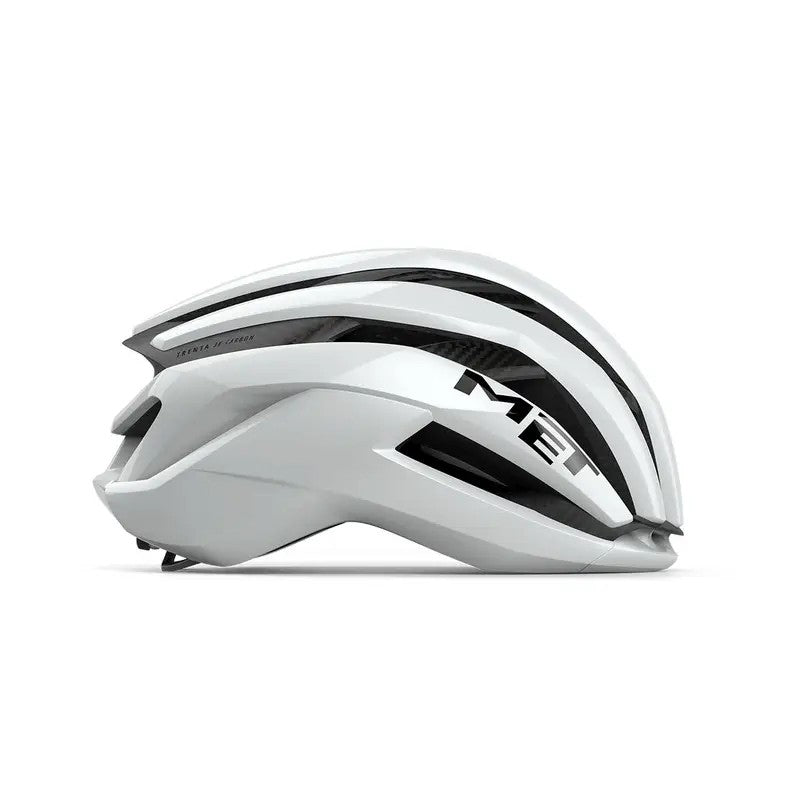 MET Casco Strada Trenta 3k Carbon Bianco