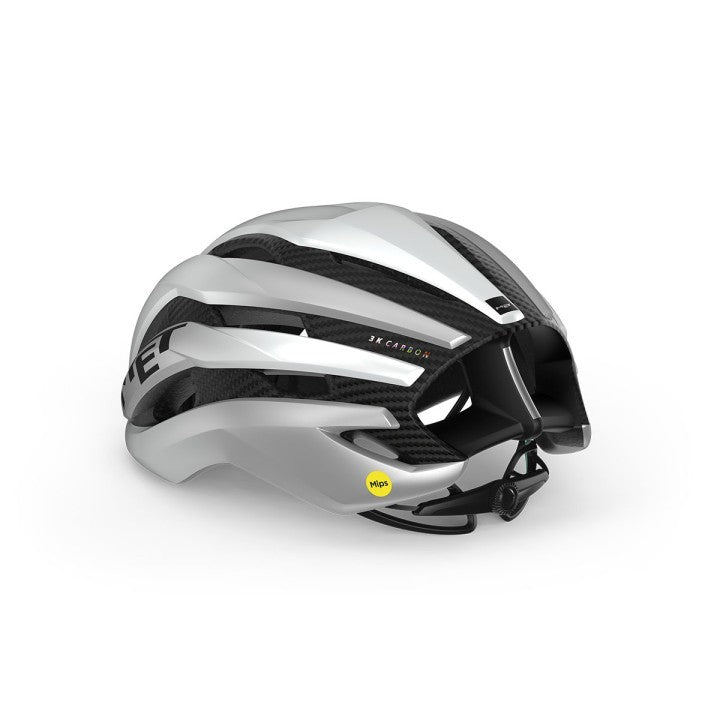 MET Casco Strada Trenta 3k Carbon Metallizzato