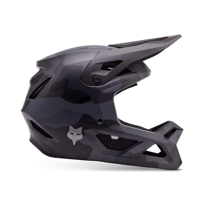 FOX Casco Integrale MTB Rampage Camo Nero Mimetico