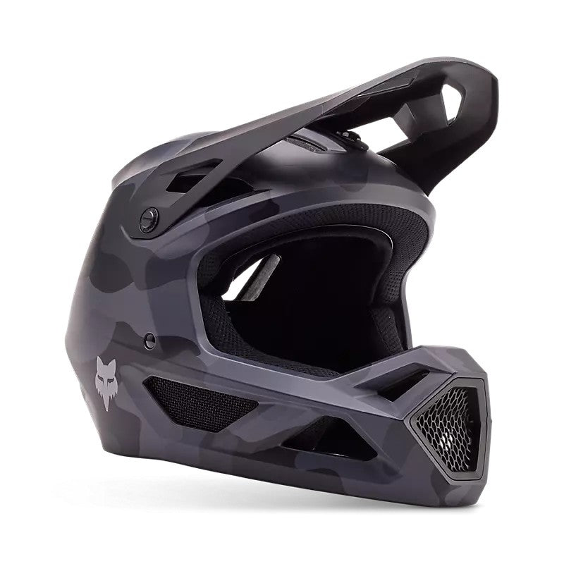FOX Casco Integrale MTB Rampage Camo Nero Mimetico