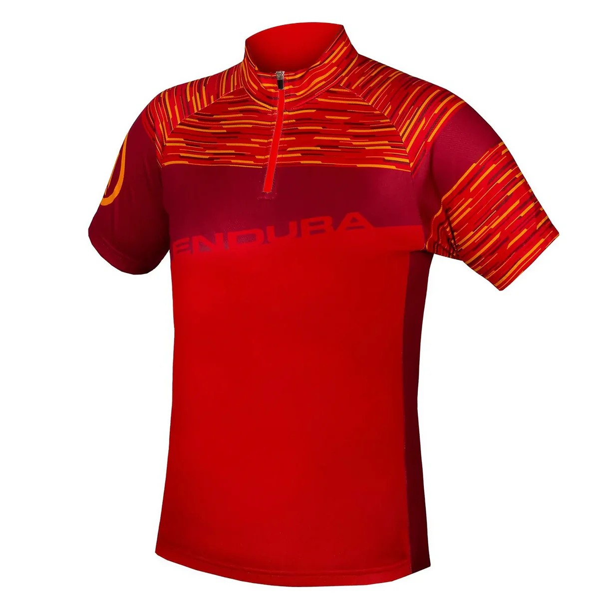 ENDURA Maglia a maniche corte Hummvee Ray BAMBINO 7/8 Anni Rosso