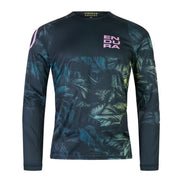 ENDURA Maglia a Maniche Lunghe UOMO Tropical Tee Limited Blu