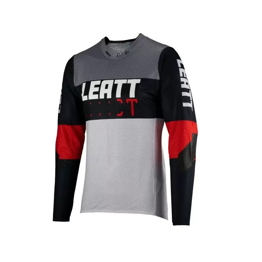 LEATT Maglia a Maniche Lunghe UOMO Gravity 4.0 Titanium