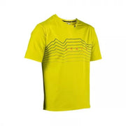 LEATT Maglia a Maniche Corte Jersey MTB Trail 1.0 X-Flow Acid Gialla