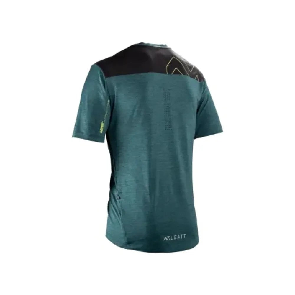LEATT Maglia a Maniche Corte Jersey MTB Trail 1.0 Teal Verde Acqua