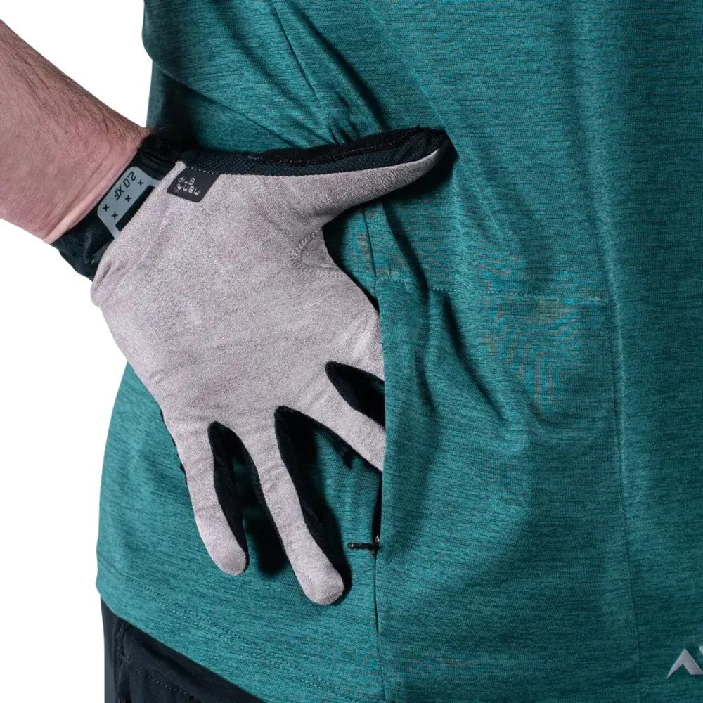 LEATT Maglia a Maniche Corte Jersey MTB Trail 1.0 Teal Verde Acqua