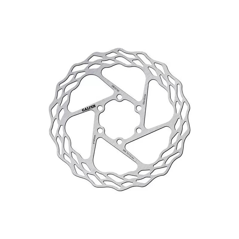 GALFER Bike Disco freno Road WAVE 180mm 6 fori