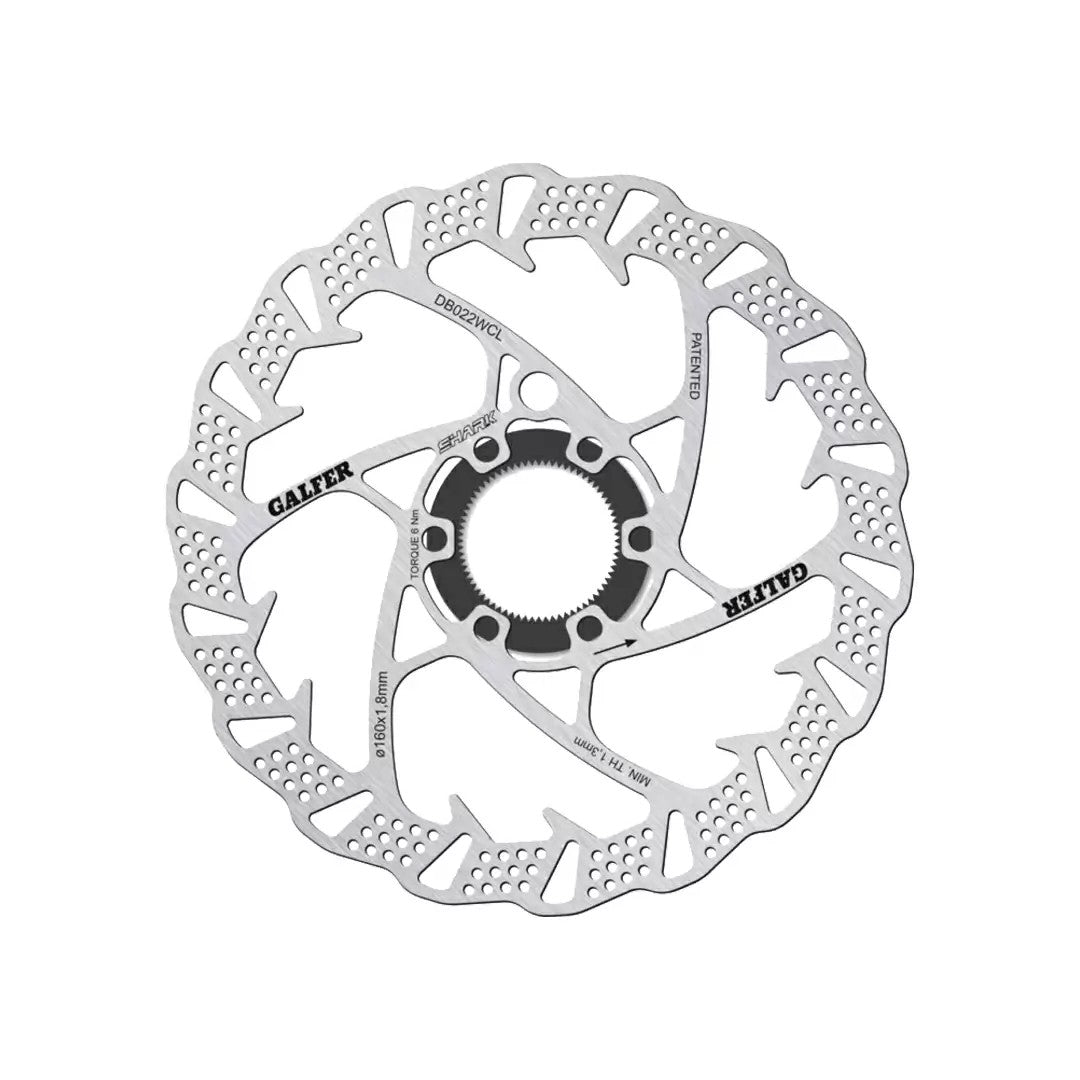 GALFER Bike Disco freno SHARK 180mm CenterLock