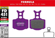 GALFER Bike Pastiglie Formula R - Mega - The one - r1 - RX - Cura Mescola E-Bike