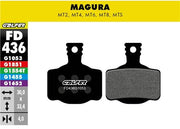 GALFER Bike Pastiglie Magura MT2-4-6-8-S Mescola Performance