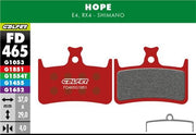 GALFER Bike Pastiglie Hope E4 - RX4 - Shimano Mescola Advanced