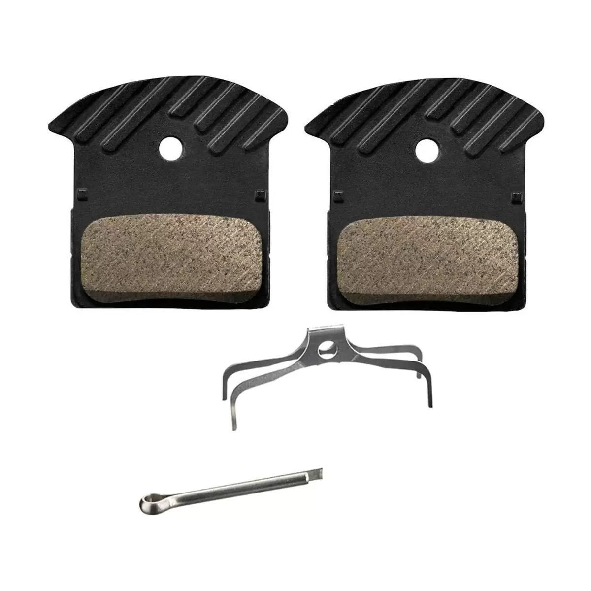 SHIMANO Pastiglie J05A-RF Mescola Organica per XTR / XT / SLX / Deore 2 pistoni