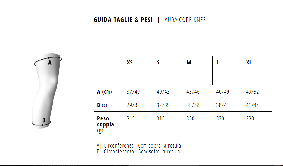 BLUEGRASS Ginocchiere AURA Core Knee