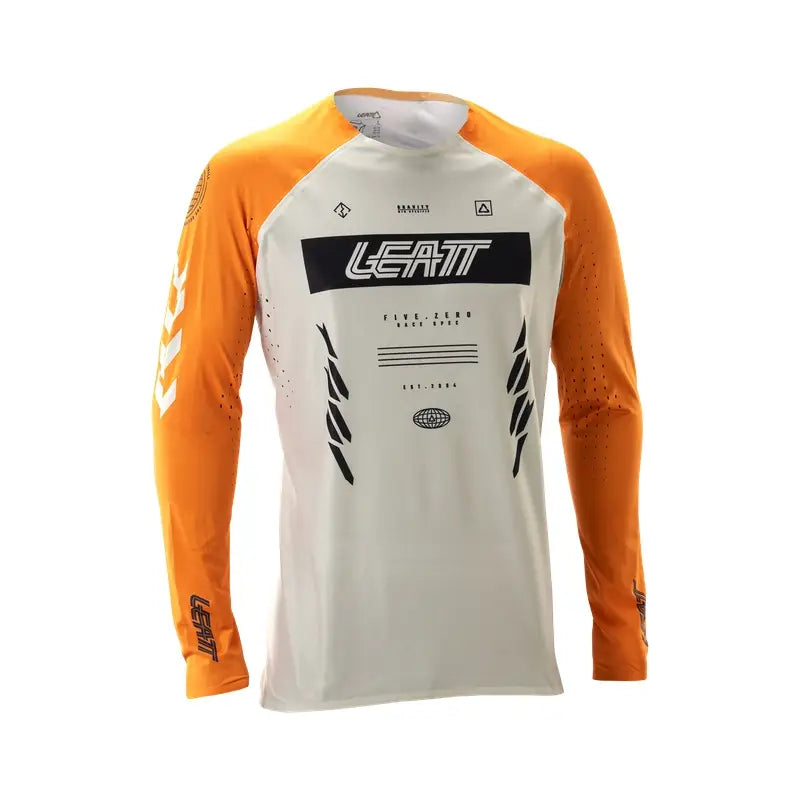 LEATT Maglia a Maniche Lunghe MTB Gravity 5.0 Race Yellow