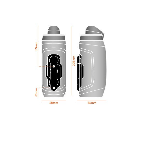 FIDLOCK Borraccia TWIST 590ml + Attacco Magnetico