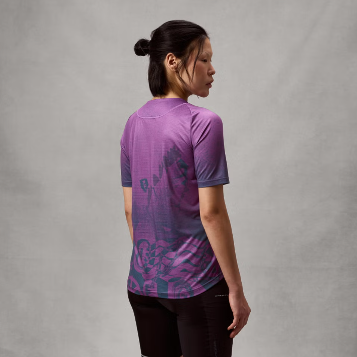 ENDURA Maglia a Maniche Corte DONNA Singletrack Viola 2026