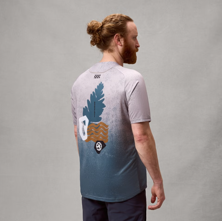 ENDURA Maglia a Maniche Corte UOMO Singletrack Titanio 2026