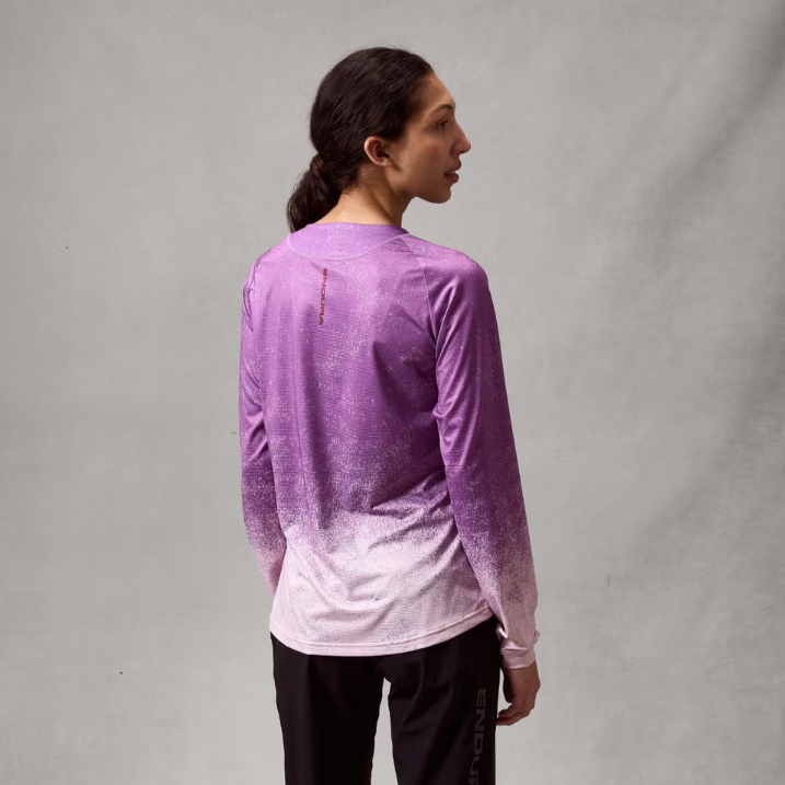 ENDURA Maglia a Maniche Lunghe DONNA Singletrack Viola 2026