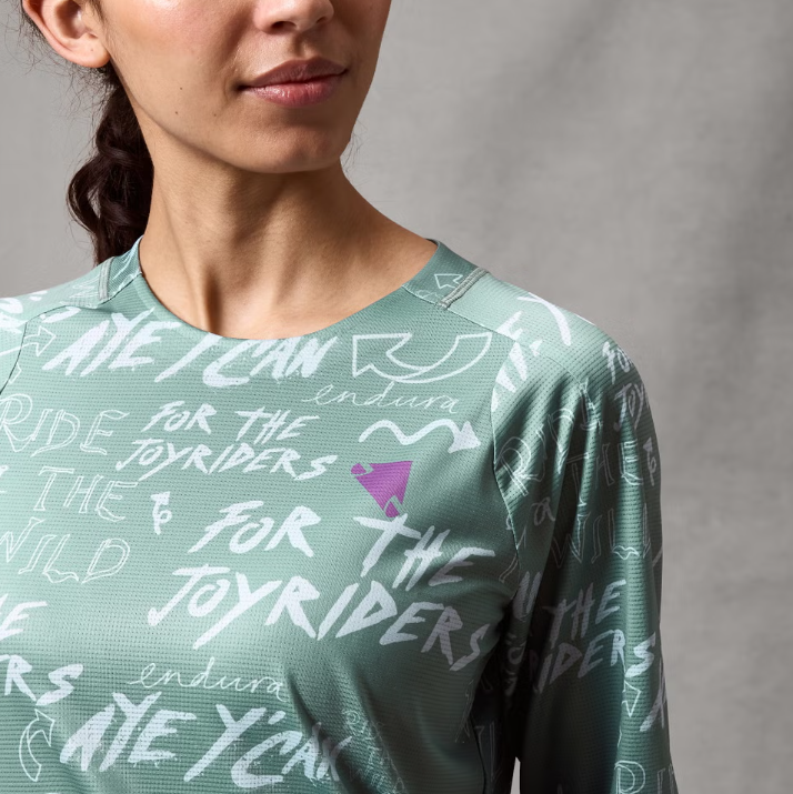 ENDURA Maglia a Maniche Lunghe DONNA Singletrack Salvia 2026