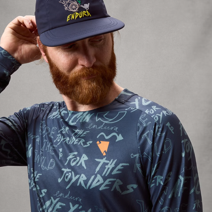 ENDURA Maglia a Maniche Lunghe UOMO Singletrack Antracite 2026