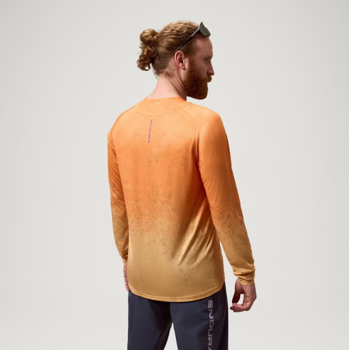 ENDURA Maglia a Maniche Lunghe UOMO Singletrack Arancione 2026