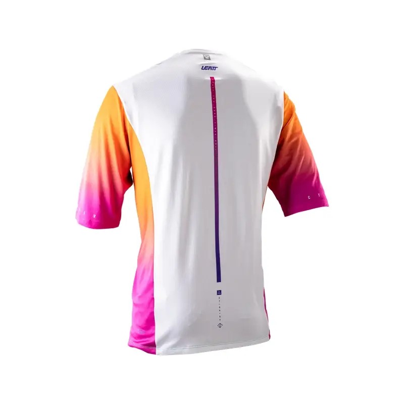 LEATT Maglia a Maniche Corte Jersey MTB Gravity 4.0 Pinata Purple