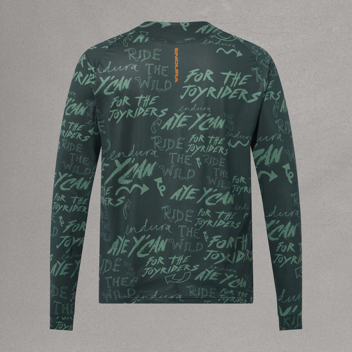 ENDURA Maglia a Maniche Lunghe Singletrack Print