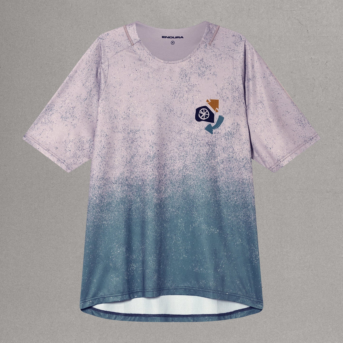 ENDURA Maglia a Maniche Corte Singletrack S/S Print Tee