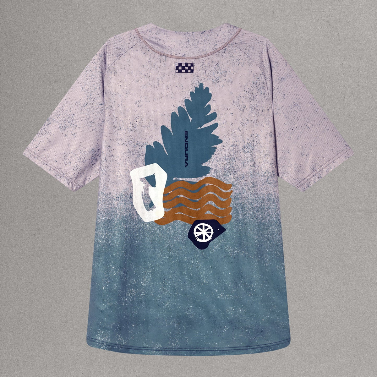 ENDURA Maglia a Maniche Corte Singletrack S/S Print Tee